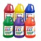 Colorations Paraben-Free Simply Washable Tempera Paint, Rainbow Colors- Set of 6, 1/2 Gallons. Non-Toxic and Made in the USA